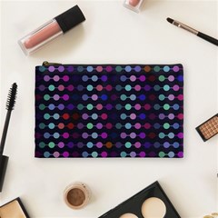 Connected Dots                                                                                     Cosmetic Bag by LalyLauraFLM