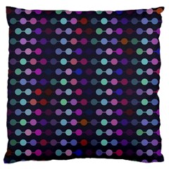 Connected Dots                                                                                     	large Flano Cushion Case (two Sides)