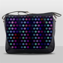 Connected Dots                                                                                     			messenger Bag by LalyLauraFLM