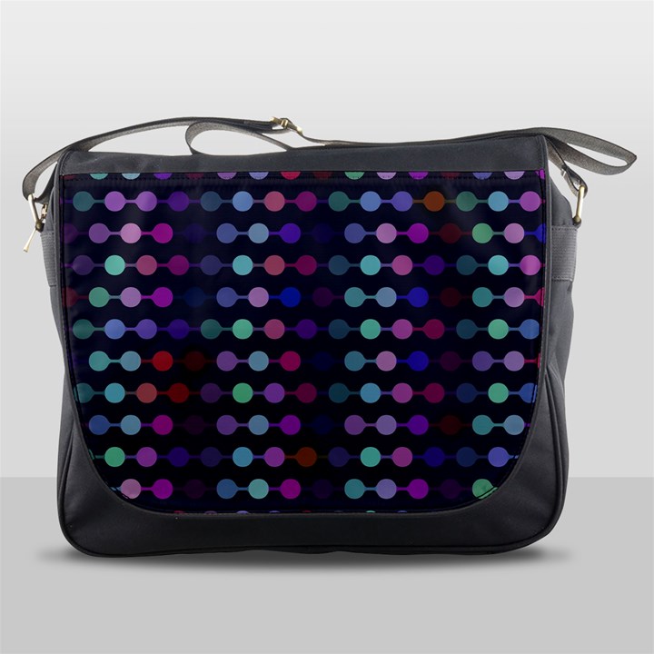 Connected dots                                                                                     			Messenger Bag