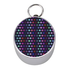 Connected Dots                                                                                     			silver Compass (mini)