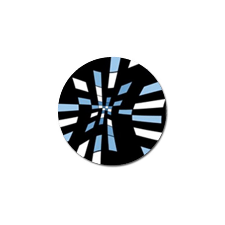 Blue abstraction Golf Ball Marker