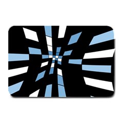 Blue Abstraction Plate Mats by Valentinaart