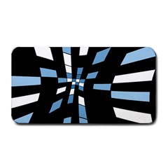 Blue Abstraction Medium Bar Mats