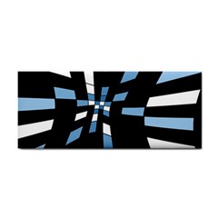 Blue Abstraction Hand Towel