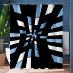 Blue abstraction Shower Curtain 60  x 72  (Medium)  60 x72  Curtain