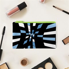 Blue Abstraction Cosmetic Bag (xs)