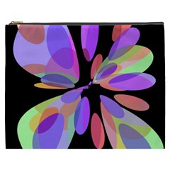 Colorful abstract flower Cosmetic Bag (XXXL) 