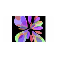 Colorful abstract flower Satin Wrap