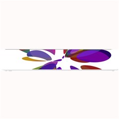 Colorful Abstract Flower Small Bar Mats