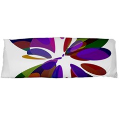 Colorful Abstract Flower Body Pillow Case (dakimakura)