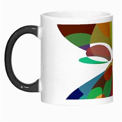 Colorful Abstract Flower Morph Mugs by Valentinaart