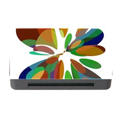 Colorful Abstract Flower Memory Card Reader With Cf