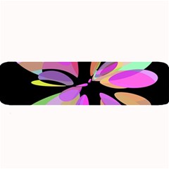 Pink Abstract Flower Large Bar Mats