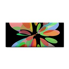 Colorful Abstract Flower Hand Towel