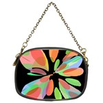 Colorful abstract flower Chain Purses (Two Sides)  Back