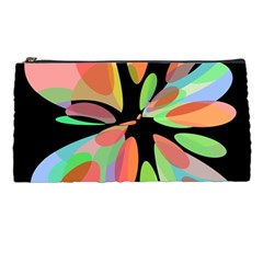 Colorful Abstract Flower Pencil Cases by Valentinaart