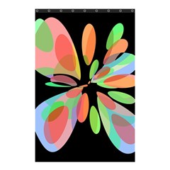 Colorful Abstract Flower Shower Curtain 48  X 72  (small) 