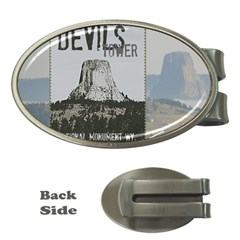 Devils Tower Plate Money Clips (oval)  by tsartswashington