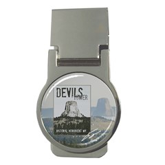 Devils Tower Plate Money Clips (round)  by tsartswashington