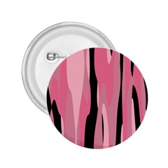 Black And Pink Camo Abstract 2 25  Buttons by TRENDYcouture