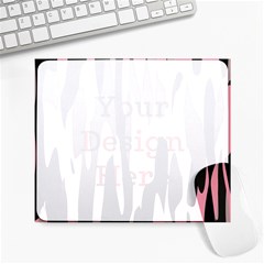 Pink And Black Camouflage Abstract 2 Large Mousepads by TRENDYcouture