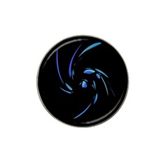 Blue twist Hat Clip Ball Marker (10 pack)