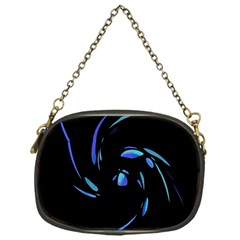 Blue twist Chain Purses (One Side) 