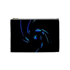 Blue twist Cosmetic Bag (Medium) 