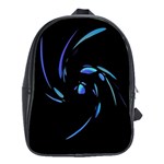 Blue twist School Bags (XL)  Front