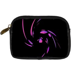 Purple Twist Digital Camera Cases by Valentinaart