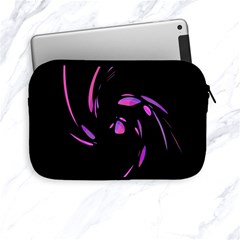 Purple Twist Apple Ipad Mini Zipper Cases by Valentinaart