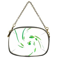 Green Twist Chain Purses (one Side) 