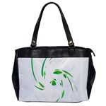 Green twist Office Handbags Front