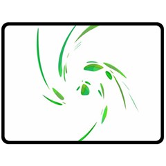 Green Twist Fleece Blanket (large) 