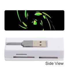 Green Twist Memory Card Reader (stick) 