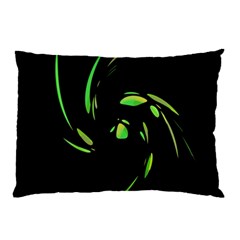 Green Twist Pillow Case (two Sides)