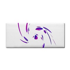 Purple Twist Hand Towel