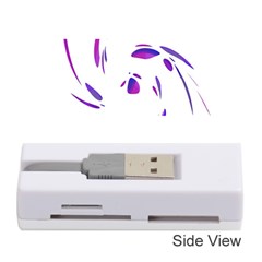 Purple Twist Memory Card Reader (stick) 