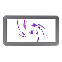 Purple Twist Memory Card Reader (mini) by Valentinaart