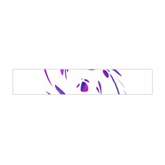 Purple Twist Flano Scarf (mini)