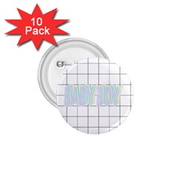 Baby B Transparent  1 75  Buttons (10 Pack) by itsybitsypeakspider