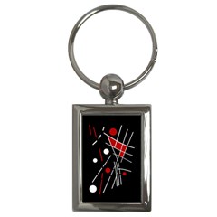 Artistic Abstraction Key Chains (rectangle)  by Valentinaart