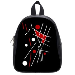 Artistic Abstraction School Bags (small)  by Valentinaart