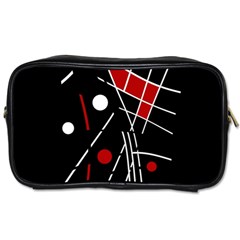 Artistic Abstraction Toiletries Bags by Valentinaart