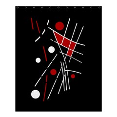 Artistic Abstraction Shower Curtain 60  X 72  (medium)  by Valentinaart