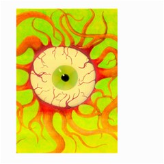 Scleral Hemorrhage Large Garden Flag (two Sides)