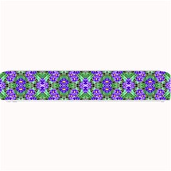 Pretty Purple Flowers Pattern Small Bar Mats