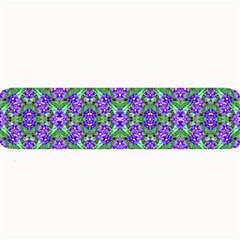 Pretty Purple Flowers Pattern Large Bar Mats