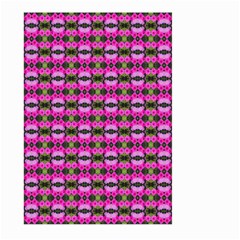 Pretty Pink Flower Pattern Large Garden Flag (two Sides)